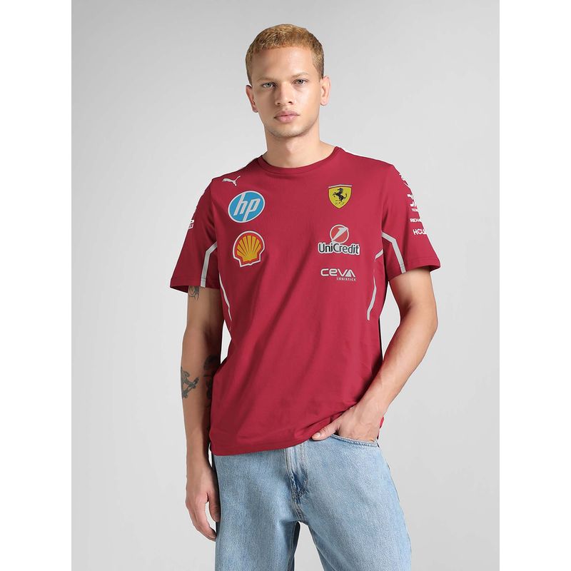 Puma Scuderia Ferrari 2025 Team Men's Motorsport T-shirt (S)