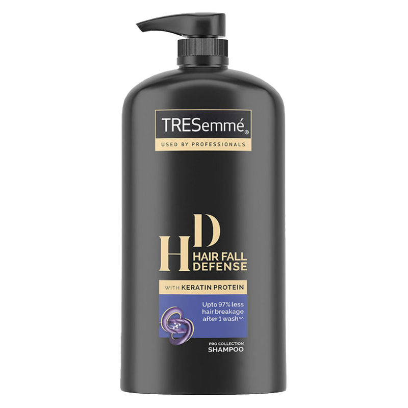 Tresemme Hair Fall Defence Shampoo for Strong Hair with Keratin Protein Nourishes Dry Hair & Frizz