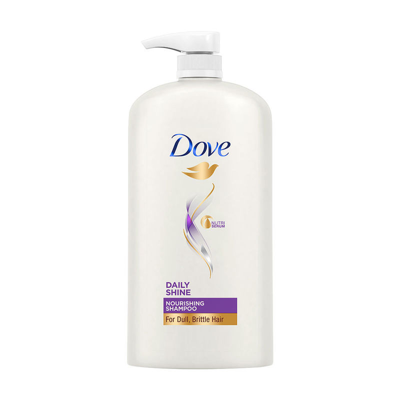 Dove Daily Shine Shampoo for Damaged or Frizzy Hair Makes Hair Soft Shiny and Smooth
