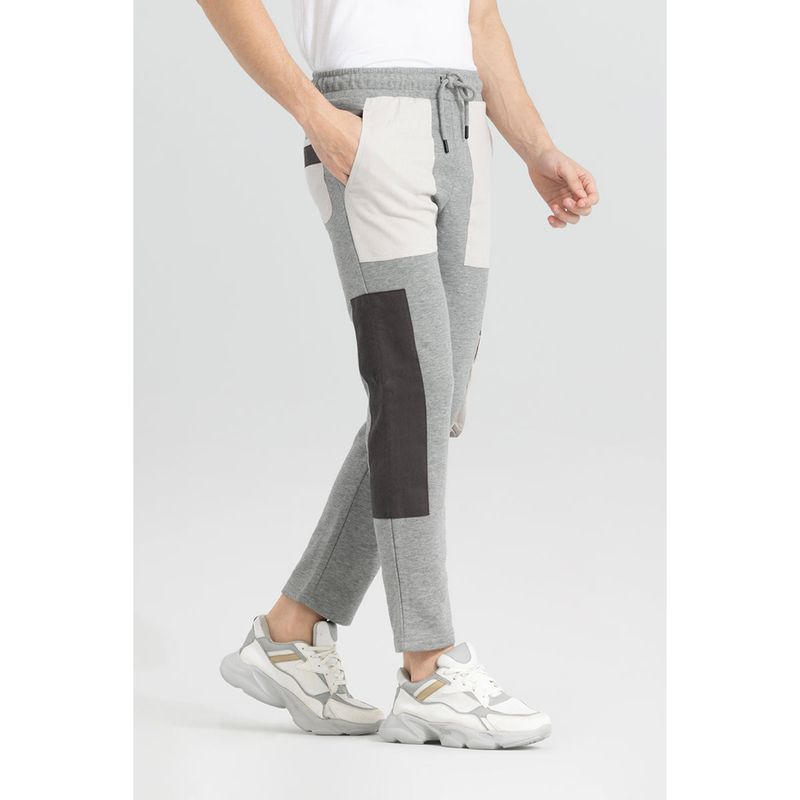 Snitch Men Grey Colorblock Cargos (30)