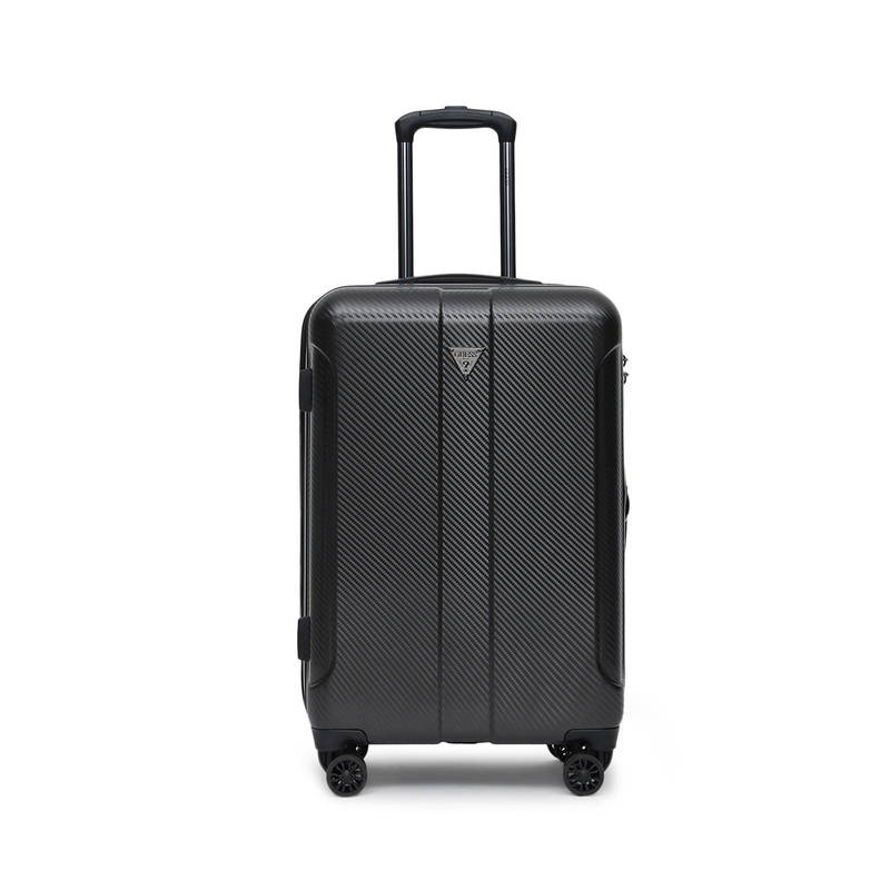 Guess Black Textured Lustre Trolley Bag (28)