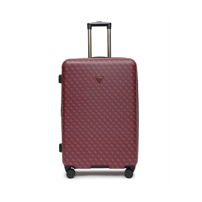 Guess Red Printed Jesco Trolley Bag (20)