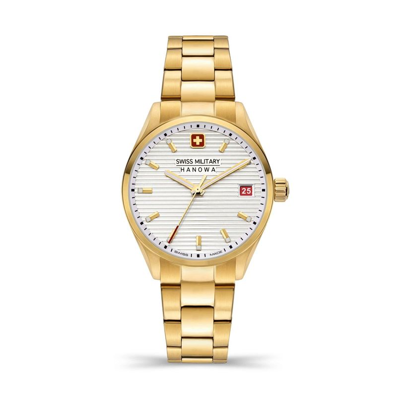 Buy Swiss Military Hanowa Roadrunner Lady Silver Dial Analog Watch
