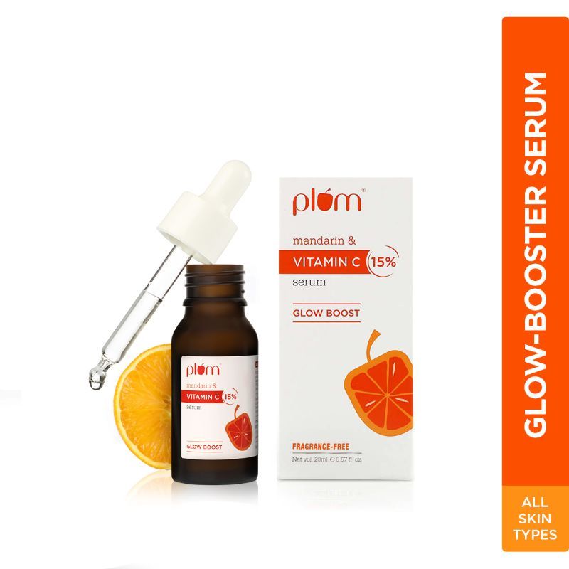 Plum 15% Mandarin & Vitamin C Serum Glow Boost