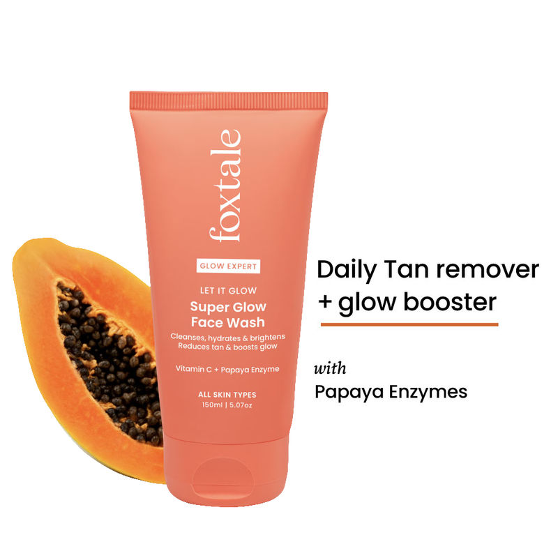 Foxtale Let It Glow Super Glow Face Wash