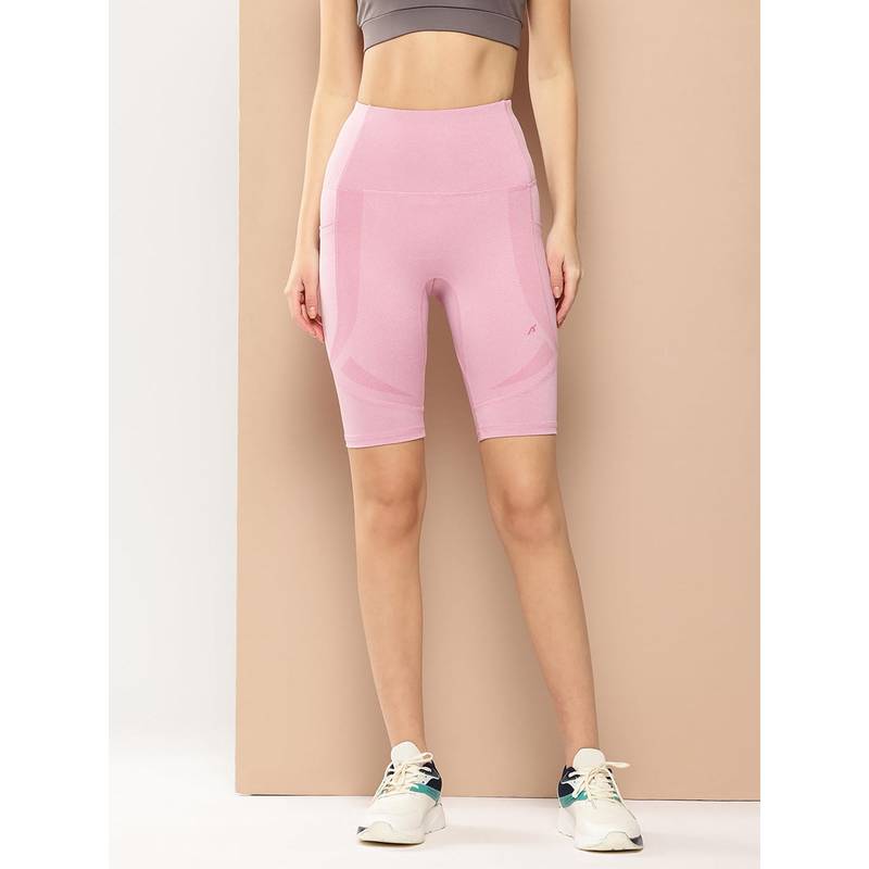 Alcis Women Tech Jacquard Print Shorts (XS)