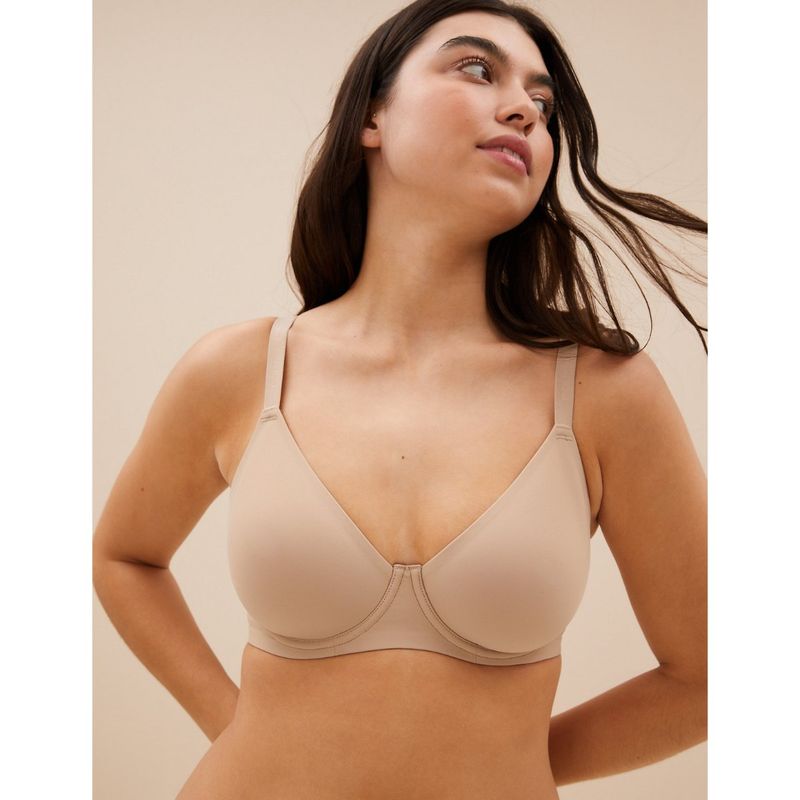 Marks & Spencer Flexifit Invisible Wired Full-Cup Bra - Nude (34B)