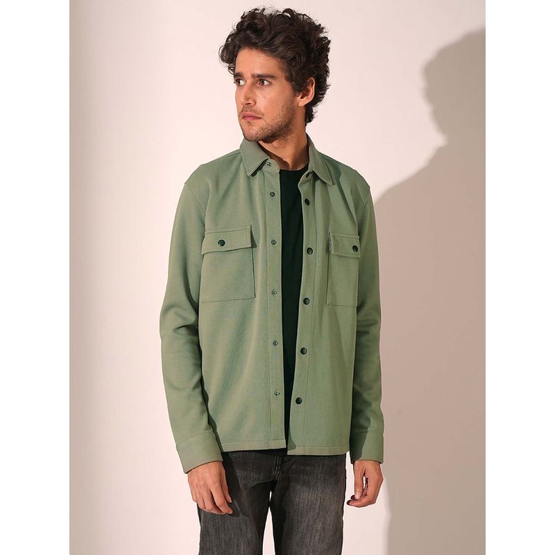 Selected Green Organic Cotton Casual Overshirt (XS)