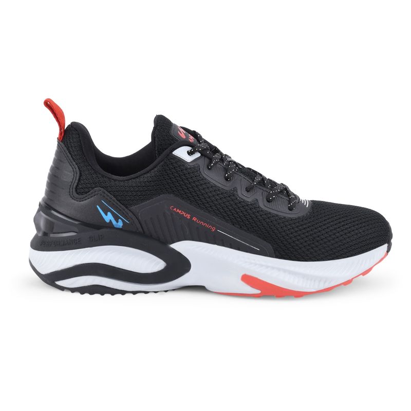 Buy Campus Camp hustun Black Men s Running Shoes Online