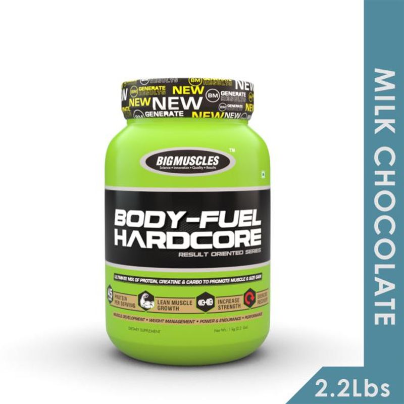 Big Muscles Body Fuel Hardcore - Milk Chocolate