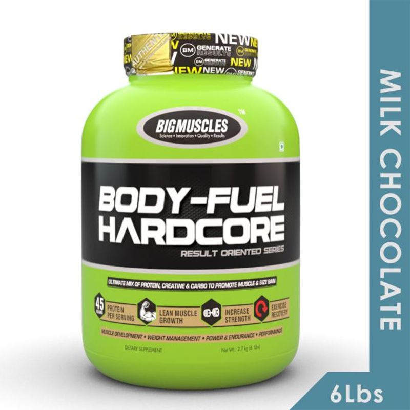 Big Muscles Body Fuel Hardcore - Milk Chocolate