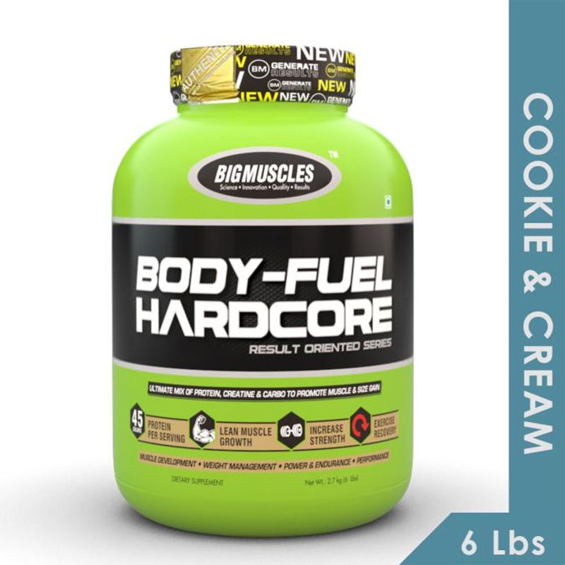 Big Muscles Body Fuel Hardcore - Cookie & Cream