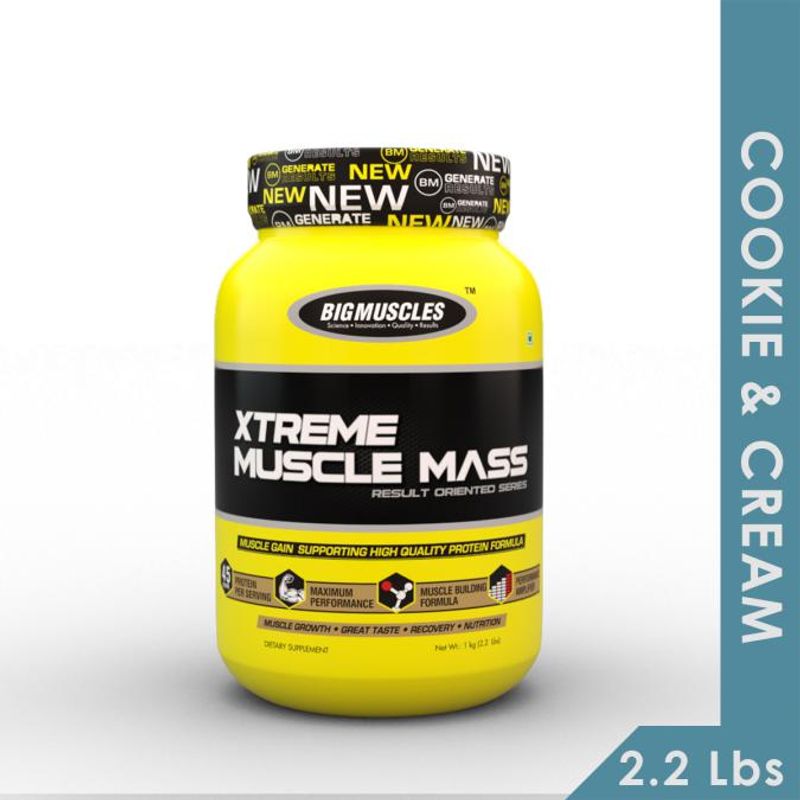 Big Muscles Xtreme Muscle Mass - Cookie & Cream