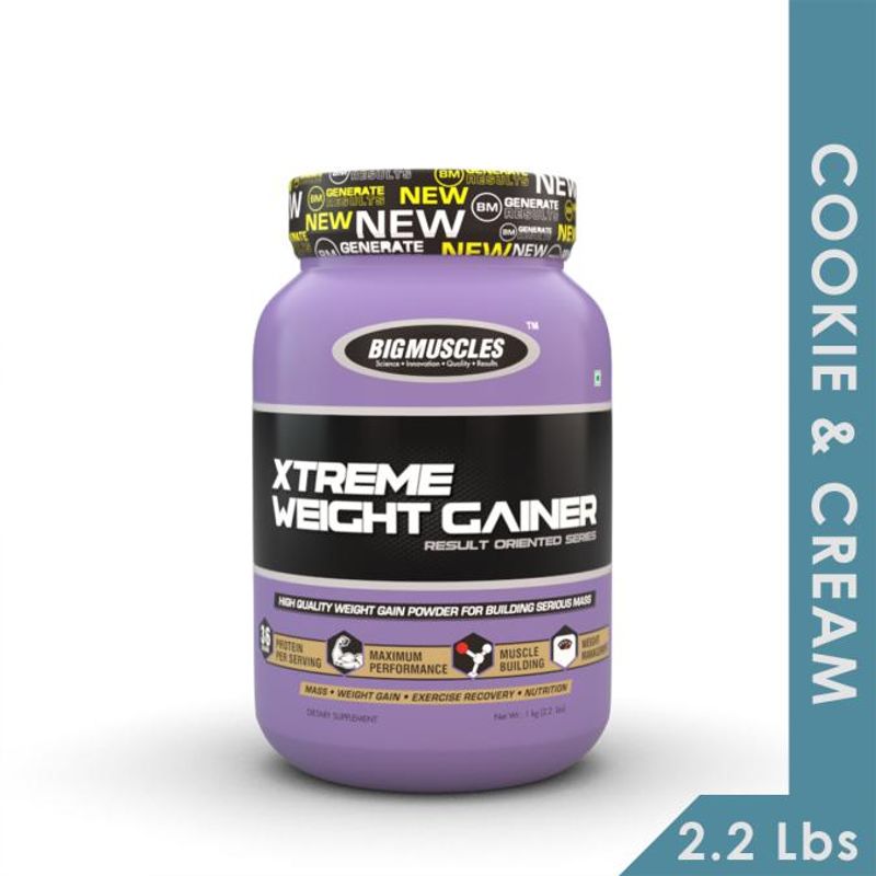 Big Muscles Xtreme Weight Gainer - Cookie & Cream
