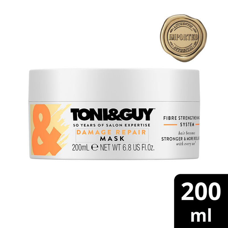Buy Toni  Guy Damage Repair Hair Mask for Dry Damaged  Frizzy Hair 200  ml Online at Best Price  Hair Masks  Packs