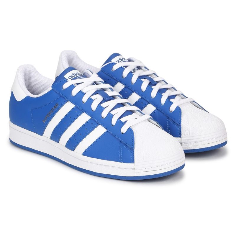 Superstar 2 blue white mens cheap trainers