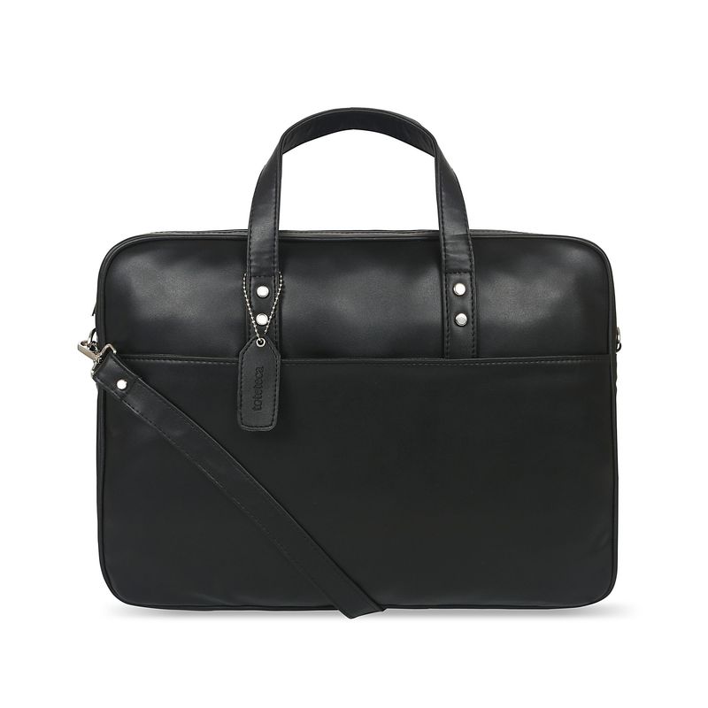 Buy Toteteca Black Functional Laptop Bag Online