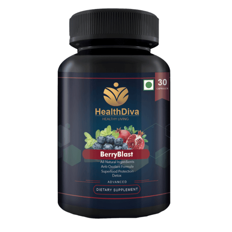 HealthDiva Berry Blast 30 Capsules