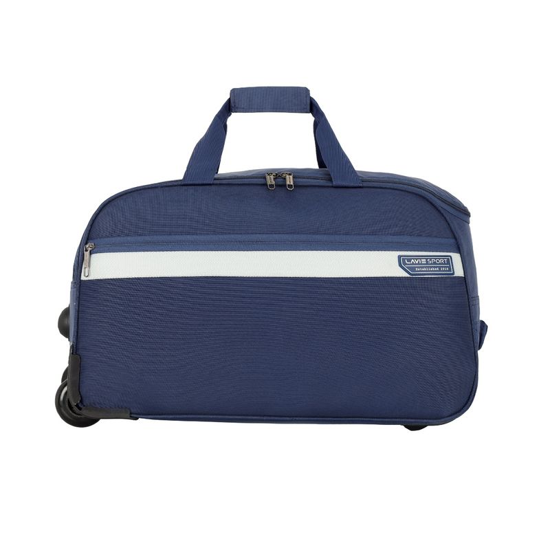 Lavie Sport Cabin Size 53 Cms Meridian X Wheel Duffle Bag (Navy Blue) (S)