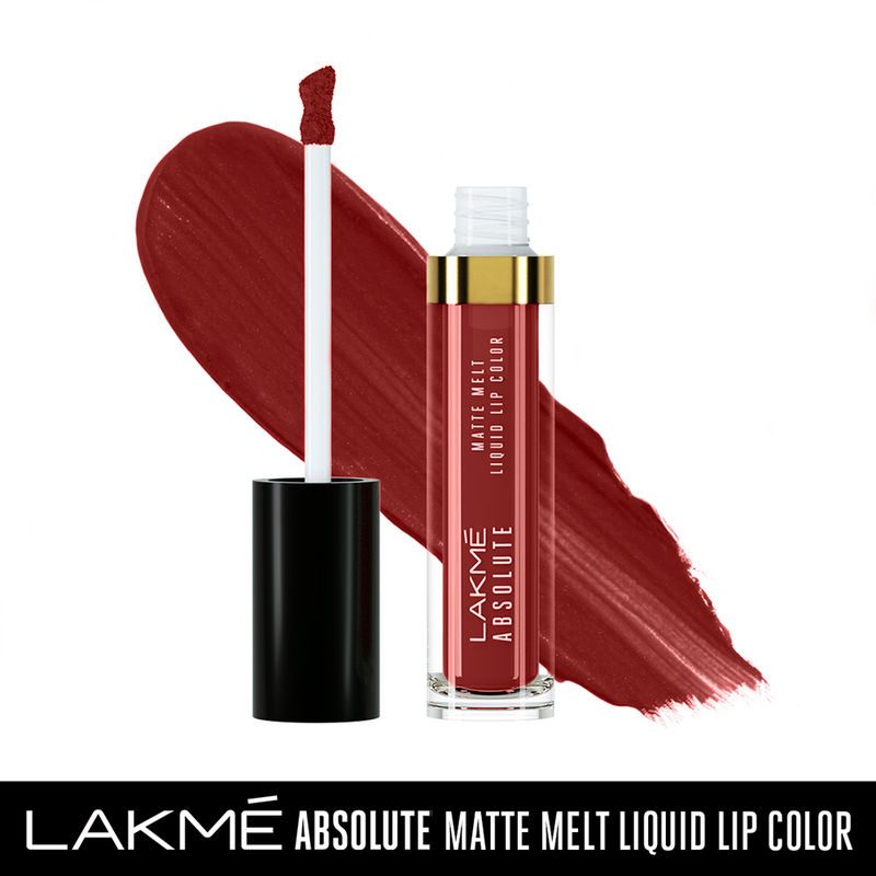 Lakme Absolute Matte Melt Liquid Lip Color - Mocha Shot