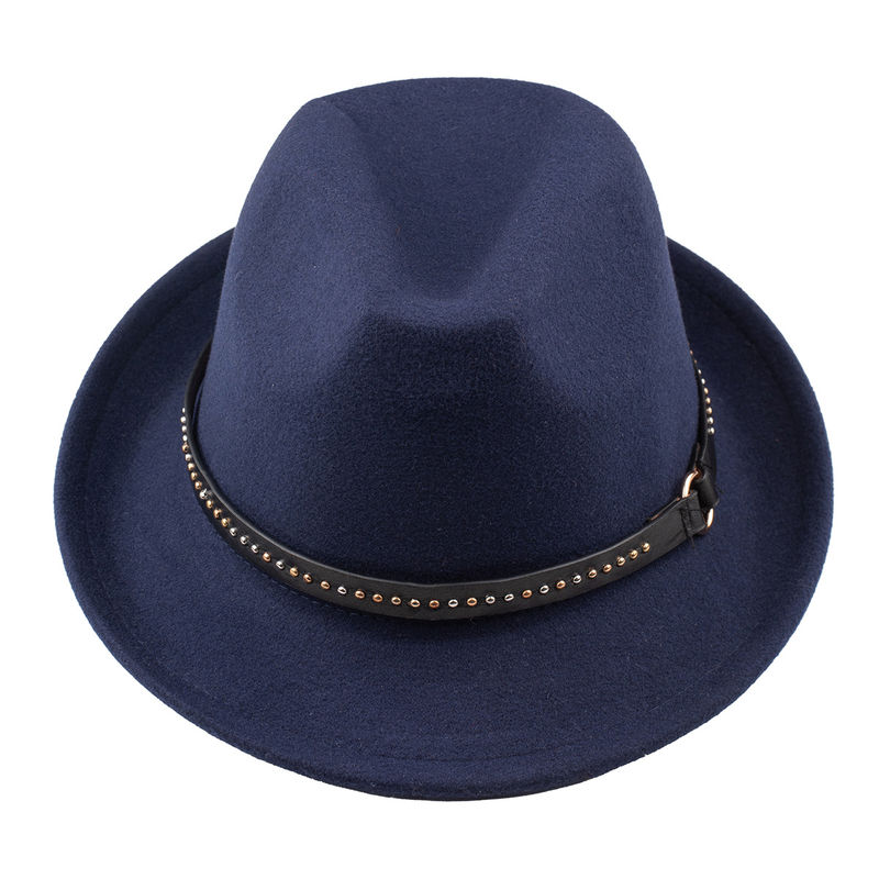 The Tie Hub Vintage Solid Blue Fedora Hat Buy The Tie Hub Vintage