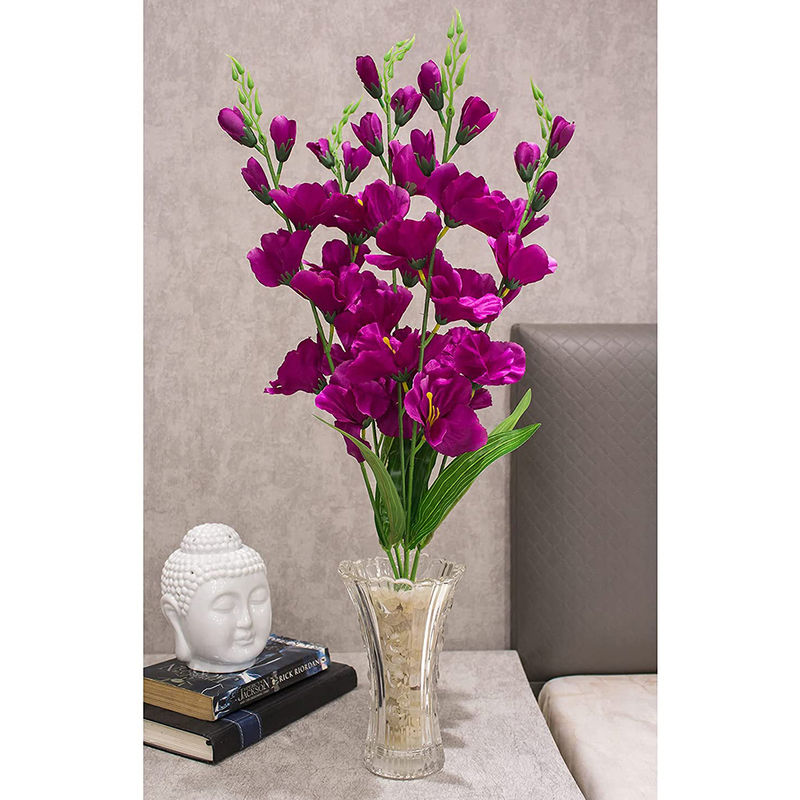 PolliNation Artificial Gladiolus Flower (Pack of 2) Peach Buy