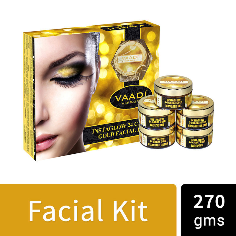 24ct gold facial kit