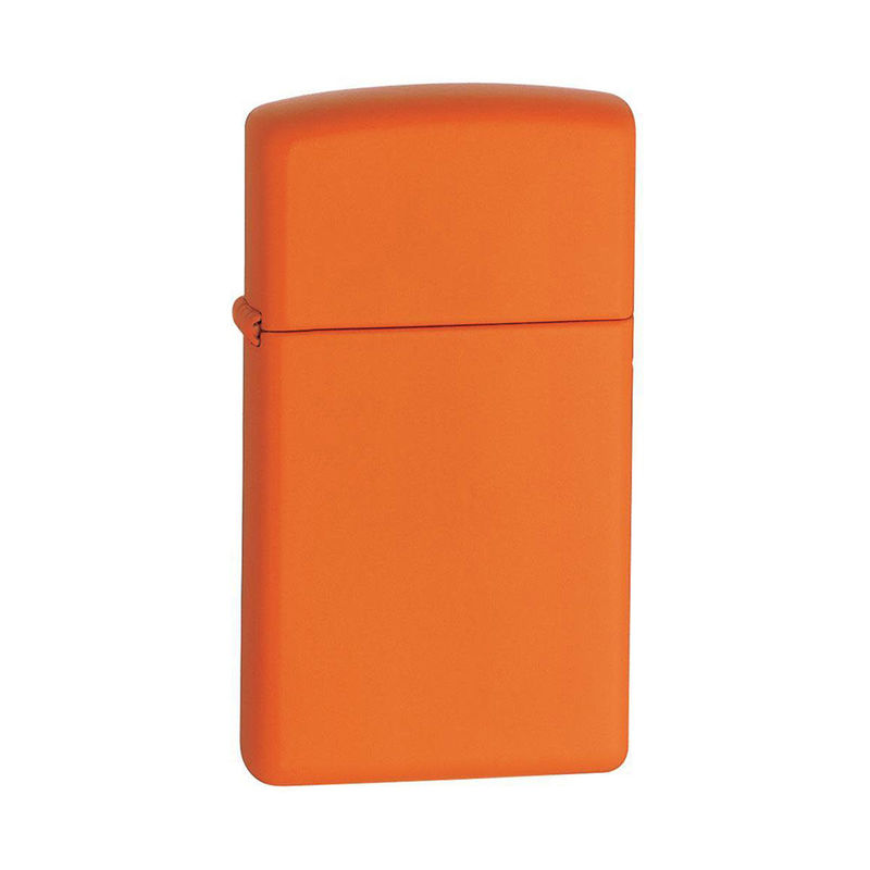 Zippo Slim Orange Matte Windproof Pocket Lighter Buy Zippo Slim Orange
