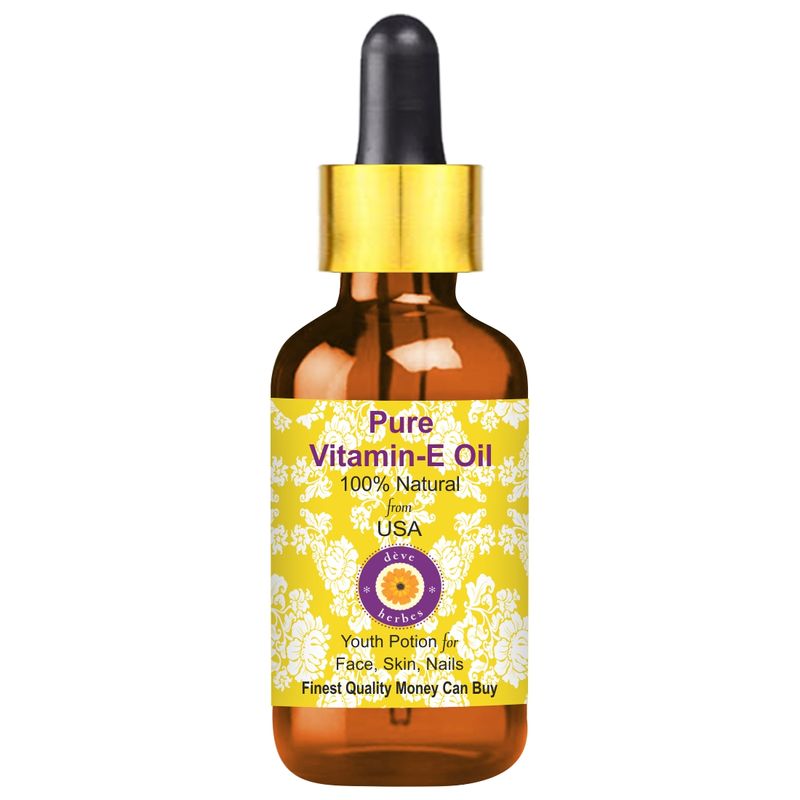 Deve Herbes Pure Vitamin E Oil for Dark Spots & Anti-Aging