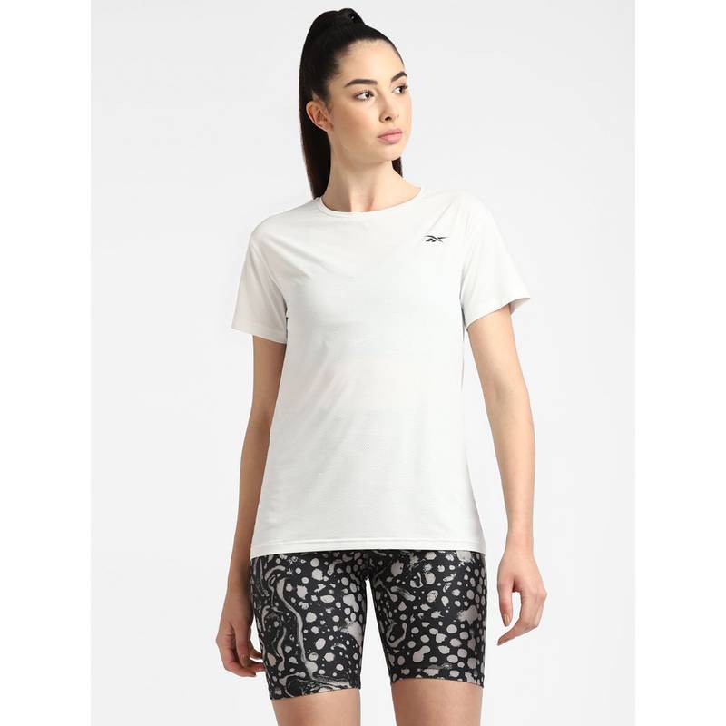 Reebok TS AC ATHLETIC TEE Grey Training T-Shirt (XS)