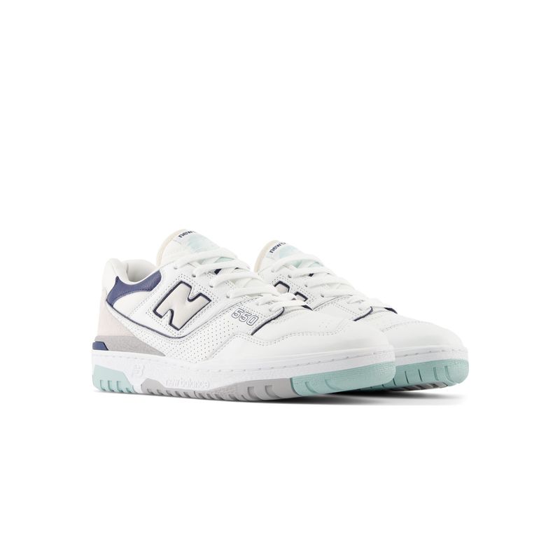 NEW BALANCE / BB550/ホワイト/29cm/WHT/Sea Salt with Blue Laguna and Dark Olivi Buy New Balance Men's Bb550 Sea Salt Sneakers Online