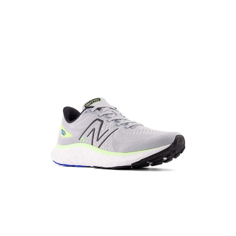 New Balance Men's Evoz Fresh Foamx Aluminium Grey Running Shoes (UK 11)