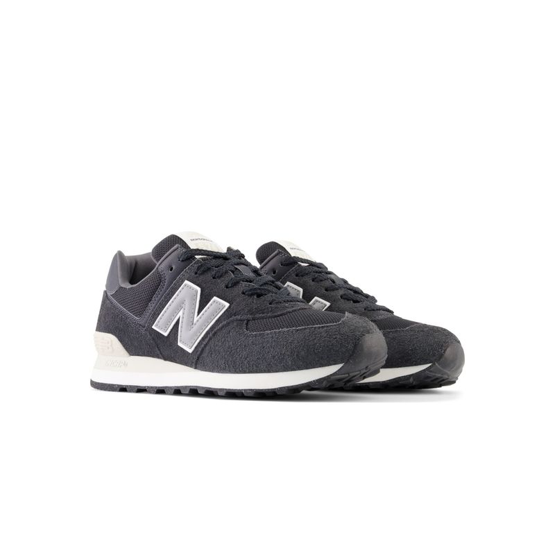 New Balance Unisex 574 Encap Black Sneakers (UK 11)