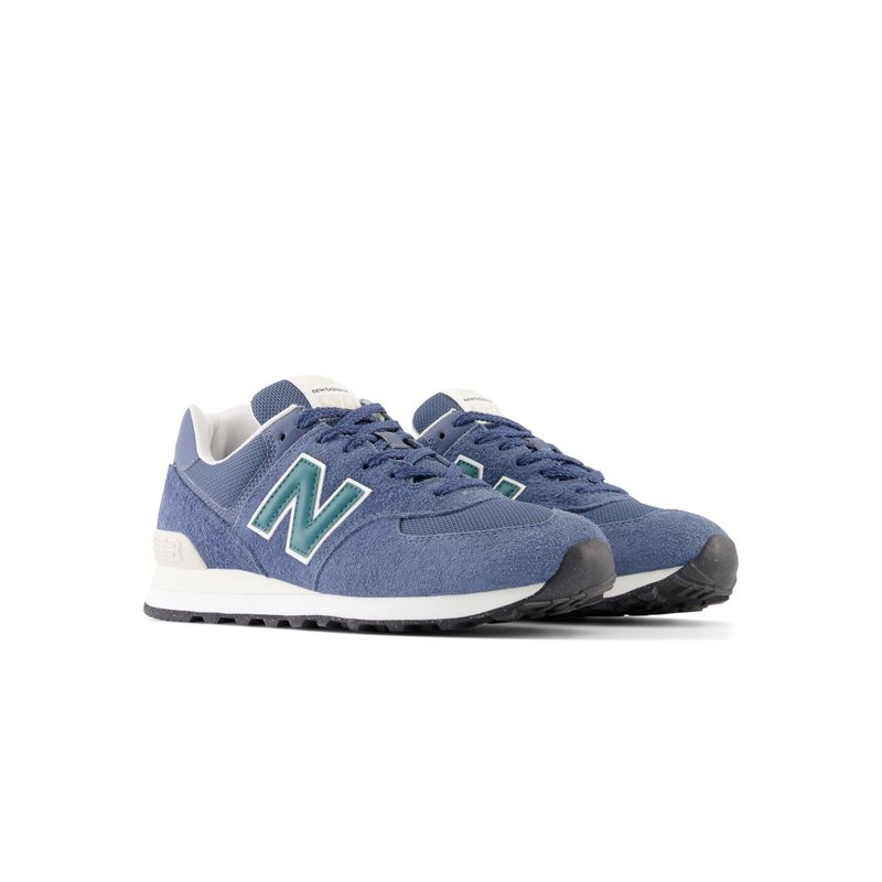 New Balance Unisex 574 Encap Blue Sneakers (UK 11)