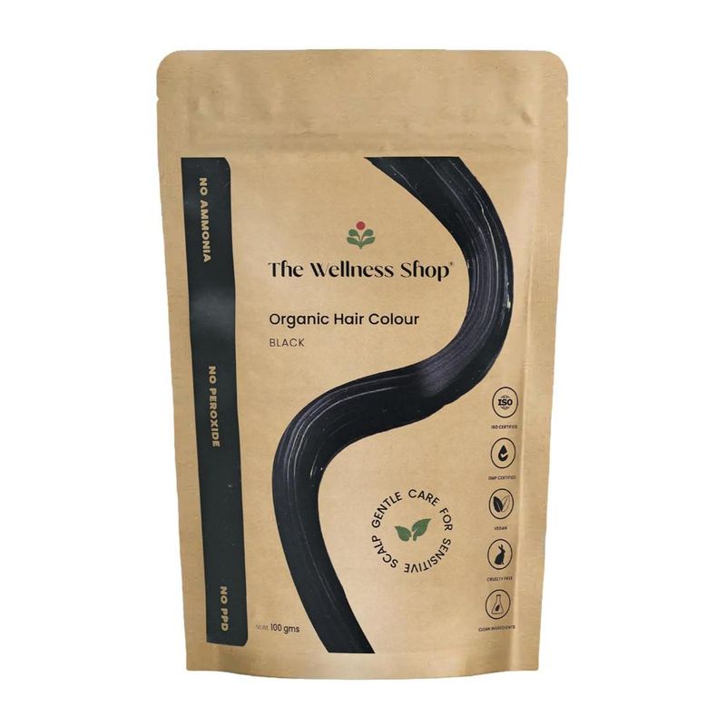 The Wellness Shop Organic Hair Colour - Black