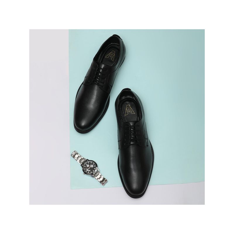 V8 by Ruosh The Henry Black Men Formal Derbies (EURO 40)