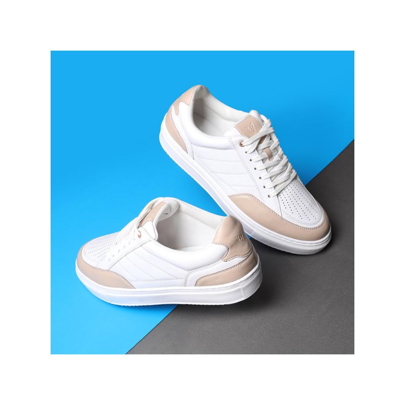 V8 by Ruosh The Groove Beige Men Casual Sneakers (EURO 40)