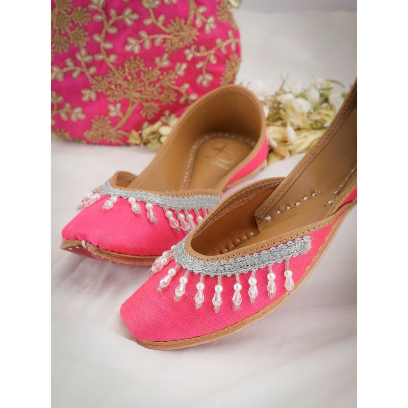 Aafreen Pink Jutti