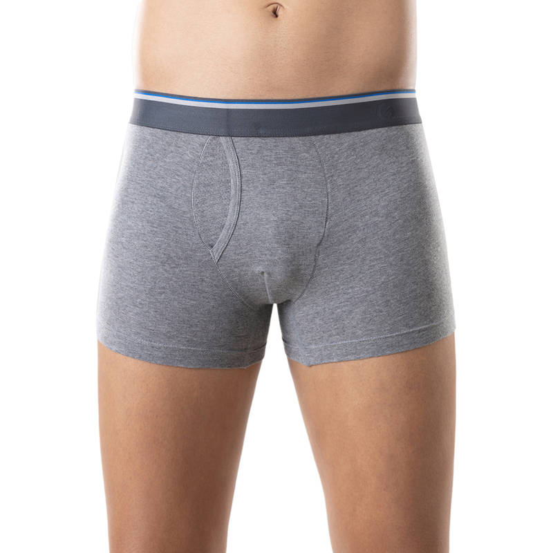 GLOOT Anti Odor Cotton Tencel Cooling Trunk-GLI005-Grey Melange (L)