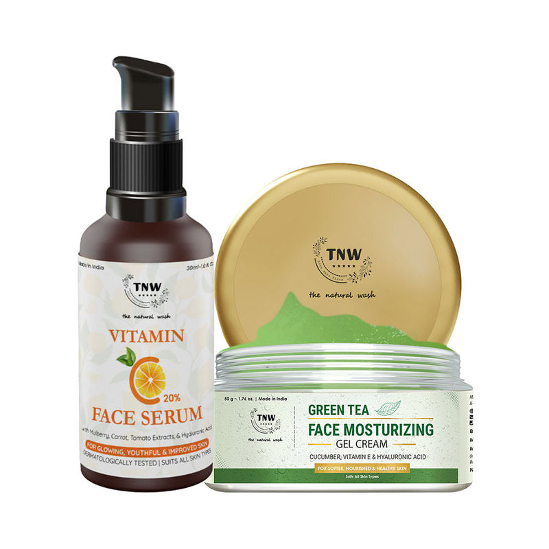 Buy TNW The Natural Wash Face Moisturizing Gel Cream & Vitamin C Face