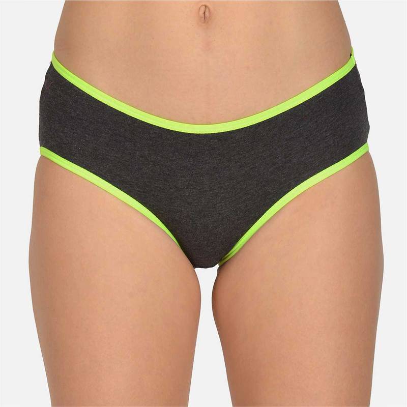 Mod & Shy Women Hipster Brief - Black (XL)