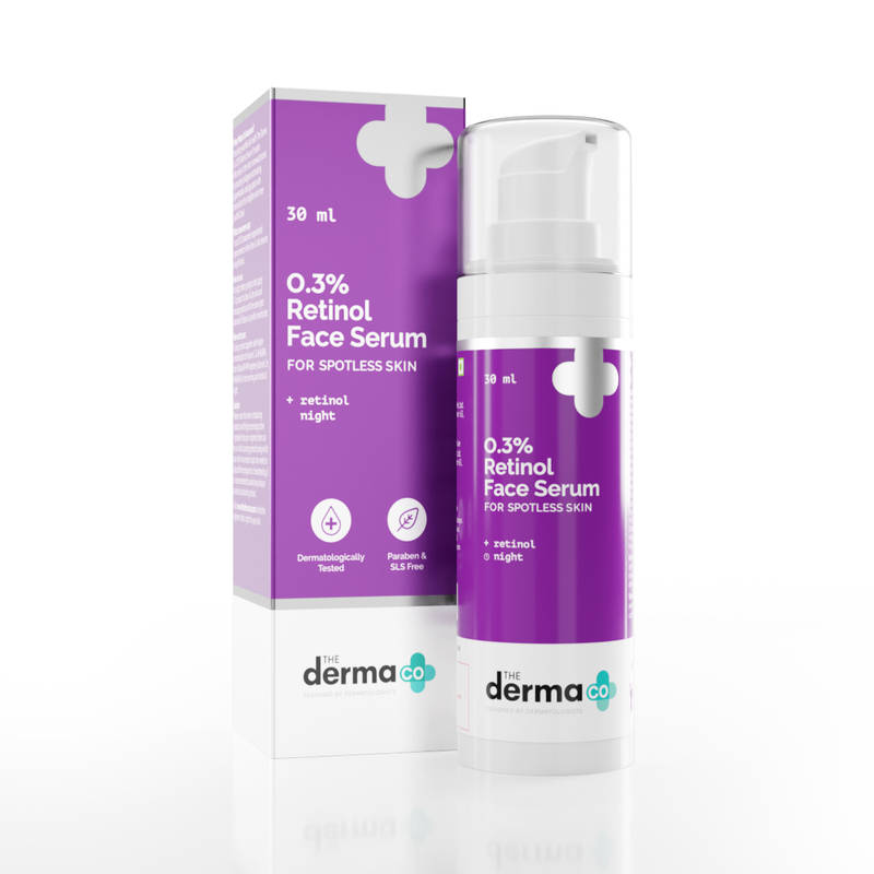 The Derma Co 0.3% Retinol Face Serum 30 ml - Image 1