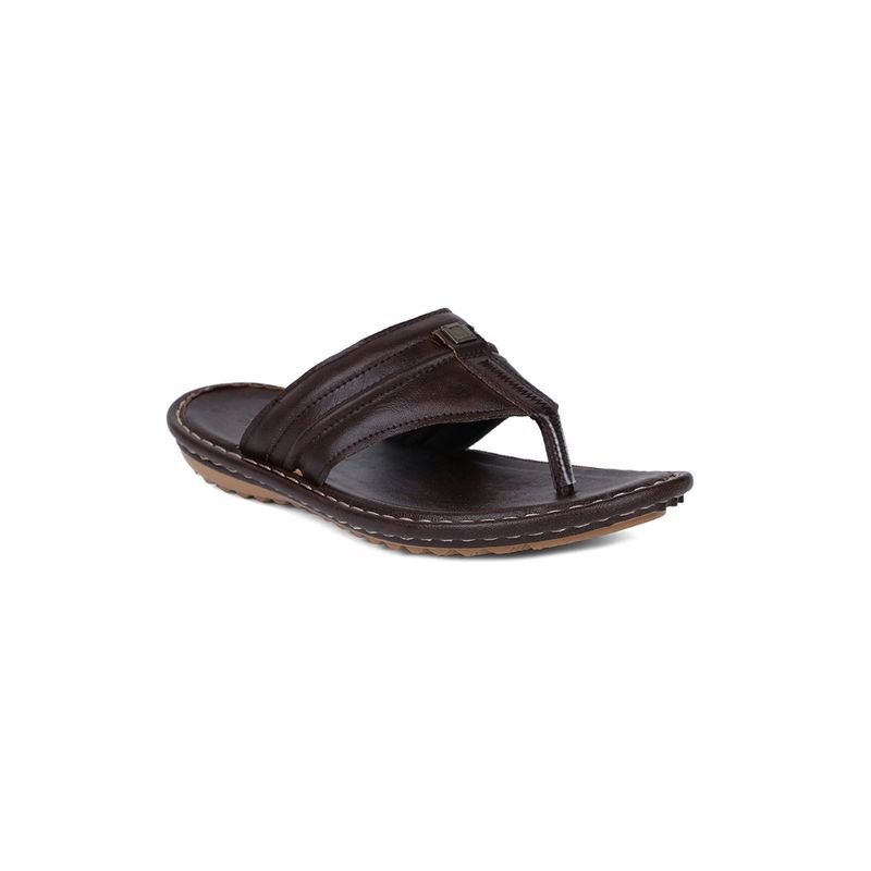 Bata Solid Brown Sandals (UK 6)