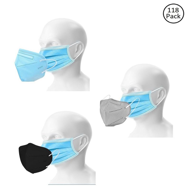 OOMPH Double Mask Set of 100 Disposable & 18 Kn95/N95 Mask Buy OOMPH
