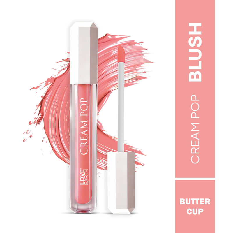 Love Earth Cream Pop Blush - Buttercup