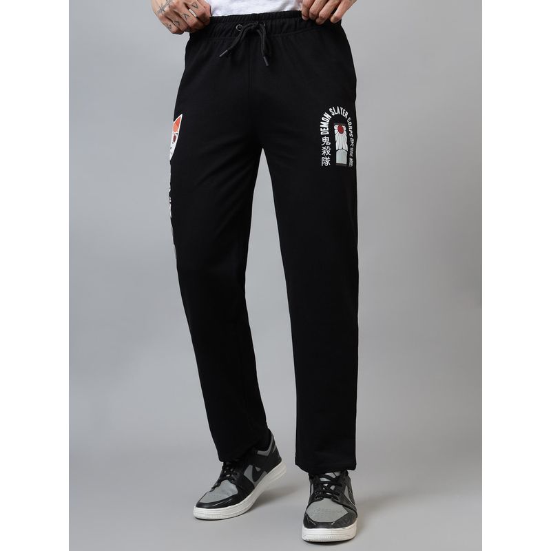 Free Authority Official Demon Slayer Printed Regular Fit Trackpant (36)
