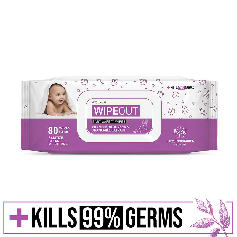 MyGlamm Wipeout Baby Safety Wipes