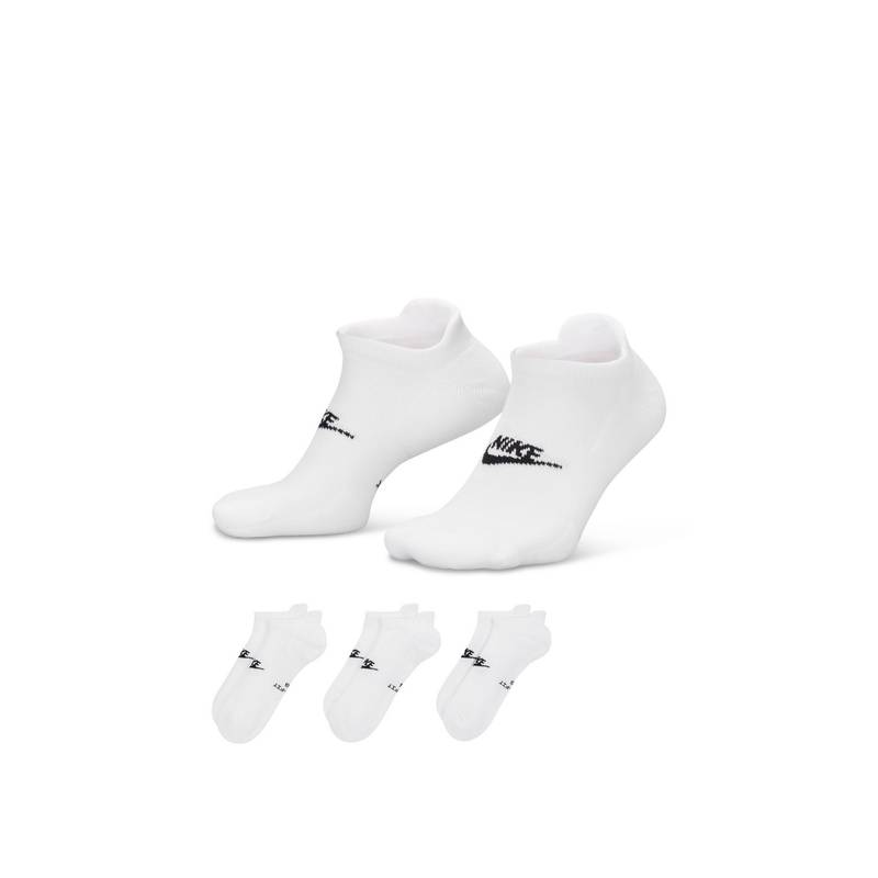 Nike Unisex Everyday Elevated Socks - White (Pack of 3) (L)