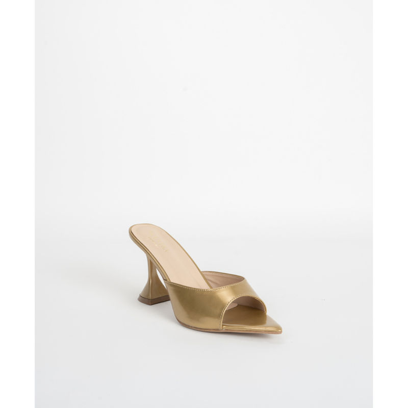 SCENTRA Lia Pointed Toe Heels Gold (EURO 36)