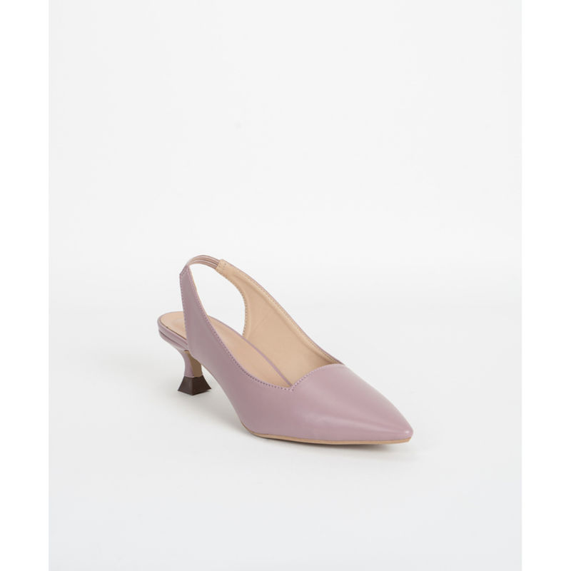 SCENTRA London Sling Back Sandal Heels Nude (EURO 36)